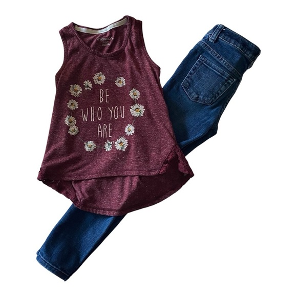 GIRLS BUNDLE-SIZE 4/5-XHILARATION & CAT & JACK - Picture 1 of 7